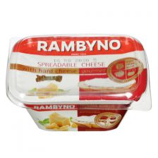 Lydytas tepamasis sūrelis su kietu sūriu RAMBYNO DŽIUGAS, 50% rieb. s. m., 175 g