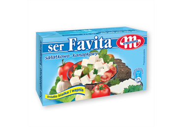 Švelniai sūdytas sūris FAVITA, 45% rieb. s. m., 270 g