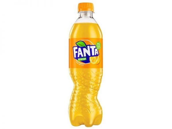 Gazuotas gėrimas FANTA, 0,5 l