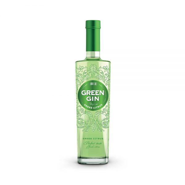 Ginas GREEN GIN, 37,5%, 500 ml