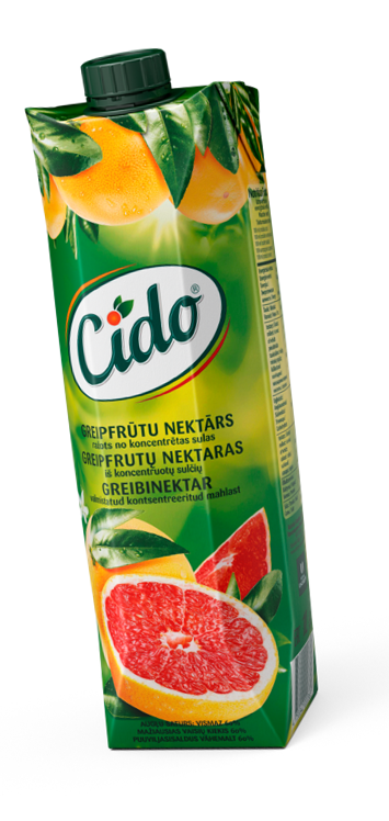 Greipfrutų nektaras CIDO, 1 l