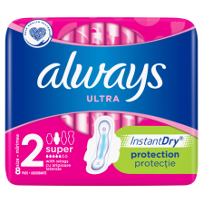 Higieniniai paketai ALWAYS ULTRA SUPER PLUS, 8 vnt.