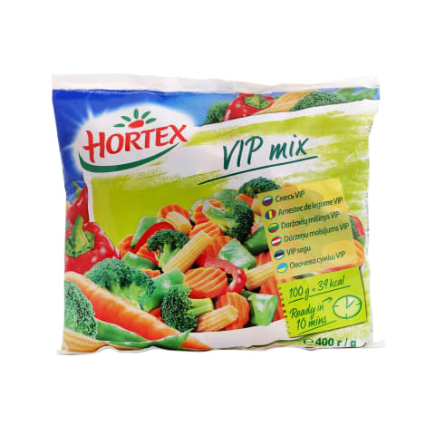 Šaldytų daržovių mišinys VIP HORTEX, 400 g
