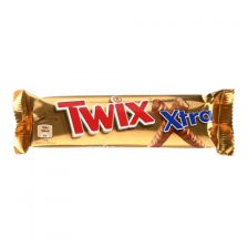 Šokoladinis batonėlis TWIX XTRA, 2 vnt. x 37,5 g, 75 g